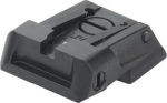 LPA Mikrometer-Visier "MPS", schwarz, ohne Korn, f. Colt M1911 und Klone